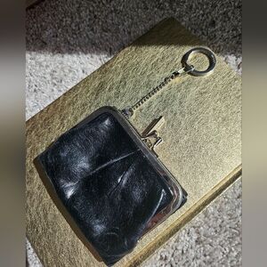 HOBO Intl. MINI Kiss-Lock Coin Purse Keychain